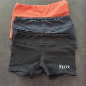 Set of 3 Fleo shorts